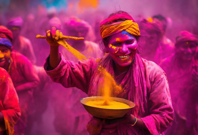 The Vibrant Celebration of Holi in Nepal: A Journey Through History and Tradition